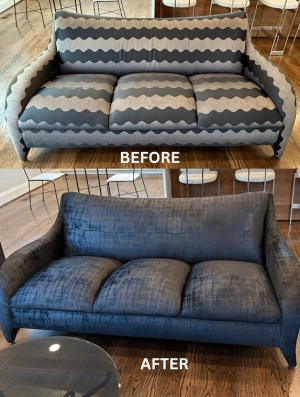 Bauer sofa Before - 1