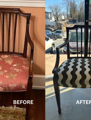 dianna-hannes antique arm chair - 1