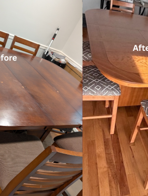 haywood dinning table and chairs - 1